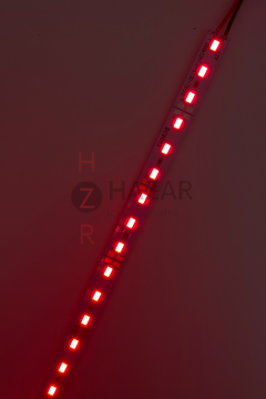 12 Volt 5630 Ledli Led Bar Alüminyum Çubuk 72 Ledli Kırmızı