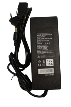 12 Volt 10 Amper Plastik Kasa Masa Tipi Adaptör 12V 10A Laptop Tipi Adaptör IP20 İç Mekan