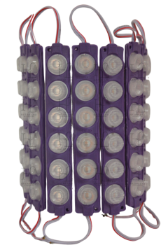 12 Volt 6 Watt 6 Mercekli Mor Modül (10 Adet)
