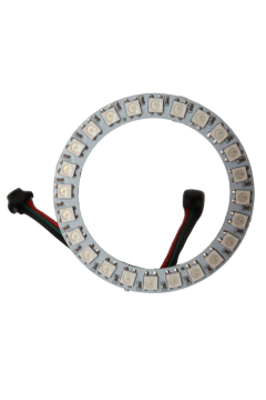 WS2812B Matrix Ekran RGB Led Ayrı Ayrı Adresli 24 Led Halka Led Matrix Dijital Esnek Ekran 5 Volt