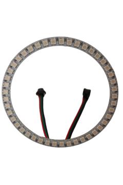 WS2812B Matrix Ekran RGB Led Ayrı Ayrı Adresli 45 Led Halka Led Matrix Dijital Esnek Ekran 5 Volt