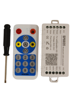 SP602E SPI ARGB Pixel Led Müzik Kontrol Cihazı - 4 Çıkışlı - Bluetooth App Kontrolü