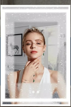 220 Volt Ayna Arkası Buğu Önleyici Rezistans Banyo Ayna Arkası Buğu Çözücü Kare 30x40 Cm