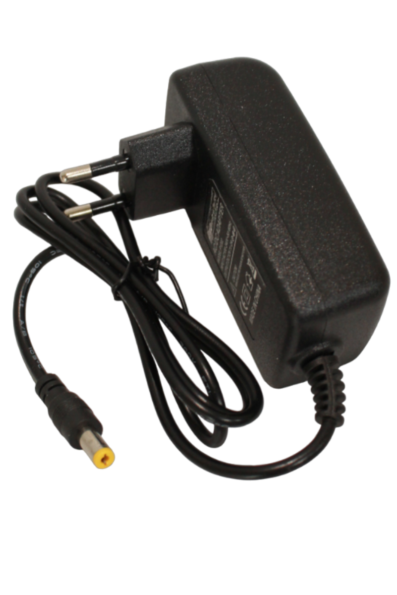 12 Volt 2 Amper Plastik Kasa Priz Tipi Adaptör 12V 2A Adaptör IP20