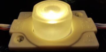 12 Volt 1.5 Watt Tek Mercekli Modül Led Gün Işığı (10 Adet)