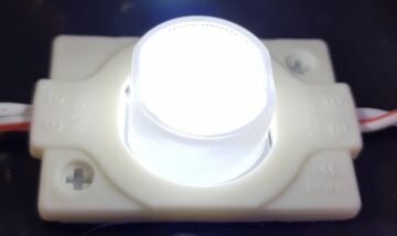 12 Volt 1.5 Watt Tek Mercekli Modül Led Beyaz (10 Adet)