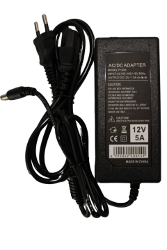 12 Volt 5 Amper Plastik Kasa Masa Tipi Adaptör 12V 5A Laptop Tipi Adaptör IP20 İç Mekan