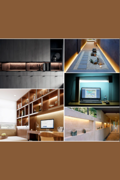 220 Volt 4014 Çubuk Led 1M Kasalı Dim Edilebilir Bar Led Beyaz-Şeffaf Cam