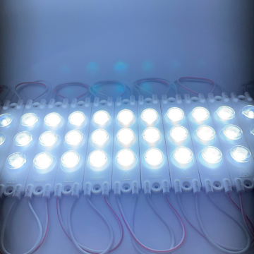 220 Volt 3 Watt 3 Lü Lensli Beyaz 3030 Modül Led 5 Adet