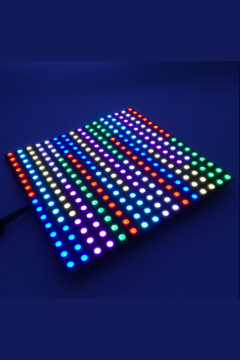WS2812B Matrix Ekran RGB Led Ayrı Ayrı Adresli 16X16 Matrix Dijital Esnek Ekran 5 Volt