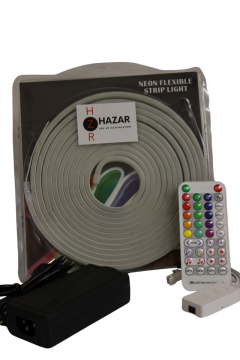 12 Volt 6X12MM RGB Pixel Neon Şerit Led Set Wifi Uzaktan Kumandalı WS2811 Magic Neon 5M