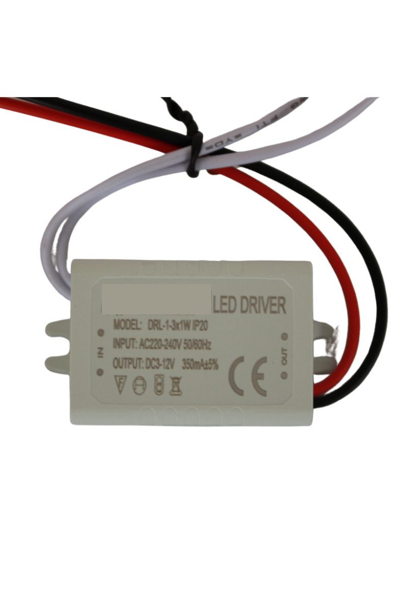 1-3X1W Led Driver 350mA 3-12V Power Led Sürücü IP20 Power Led Driver