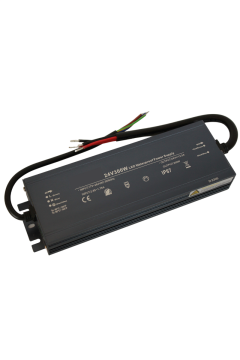 24 Volt 12,5 Amper 300 Watt Dış Cephe Led Adaptör IP67 Su Geçirmez