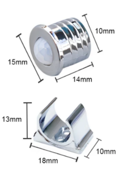 12-24 Volt Pır Sensör Anahtarı Kızılötesi Hareket Sensörü Mobilya Sensörü Dolap Sensörü
