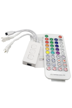 SP611E Adreslenebilir ARGB Pixel Led Kontrolcü Bluetooth Müzik Denetleyicisi WS2811-WS2812