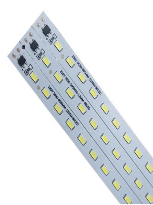 220 Volt 5630 Ledli Led Bar Alüminyum Çubuk 80 Ledli Gün Işığı