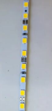 4 MM 2835 120 Ledli Alüminyum Çubuk Led Kırmızı