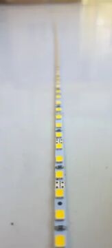 4 MM 2835 120 Ledli Alüminyum Çubuk Led Kırmızı