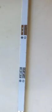 4 MM 2835 120 Ledli Alüminyum Çubuk Led Sarı (Amber)