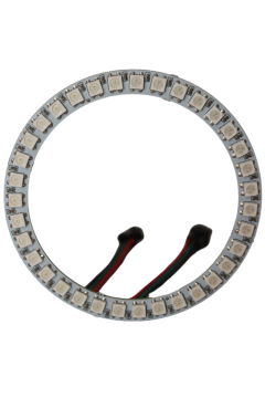WS2812B Matrix Ekran RGB Led Ayrı Ayrı Adresli 35 Led Halka Led Matrix Dijital Esnek Ekran 5 Volt