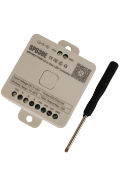 SP630E Bluetooth Müzik Pixel Şerit Led Denetleyici 5 Kanal RGBW+WW Led Kontrol Cihazı 5-24V