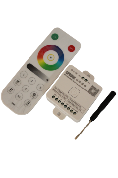 SP630E Bluetooth Müzik Pixel Şerit Led Denetleyici 5 Kanal RGBW+WW Led Kontrol Cihazı+Kumandası 5-24V