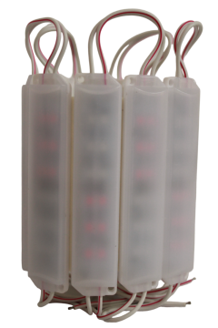 12 Volt 12 Ledli 3 Watt Kırmızı-Mavi Animasyonlu Çakar Modül Led (5 Adet)