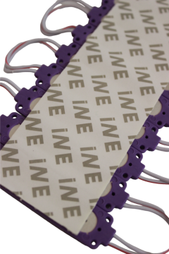 Cob Led Modül Lensli 2 Watt 12 Volt Mor (10 Adet)