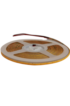 12 Volt 3MM 400 Ledli İnce Esnek Cob Şerit Led Gün Işığı IP20 5 Metre