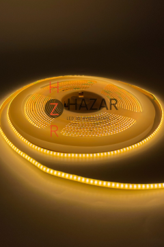 12 Volt 3MM 400 Ledli İnce Esnek Cob Şerit Led Gün Işığı IP20 5 Metre