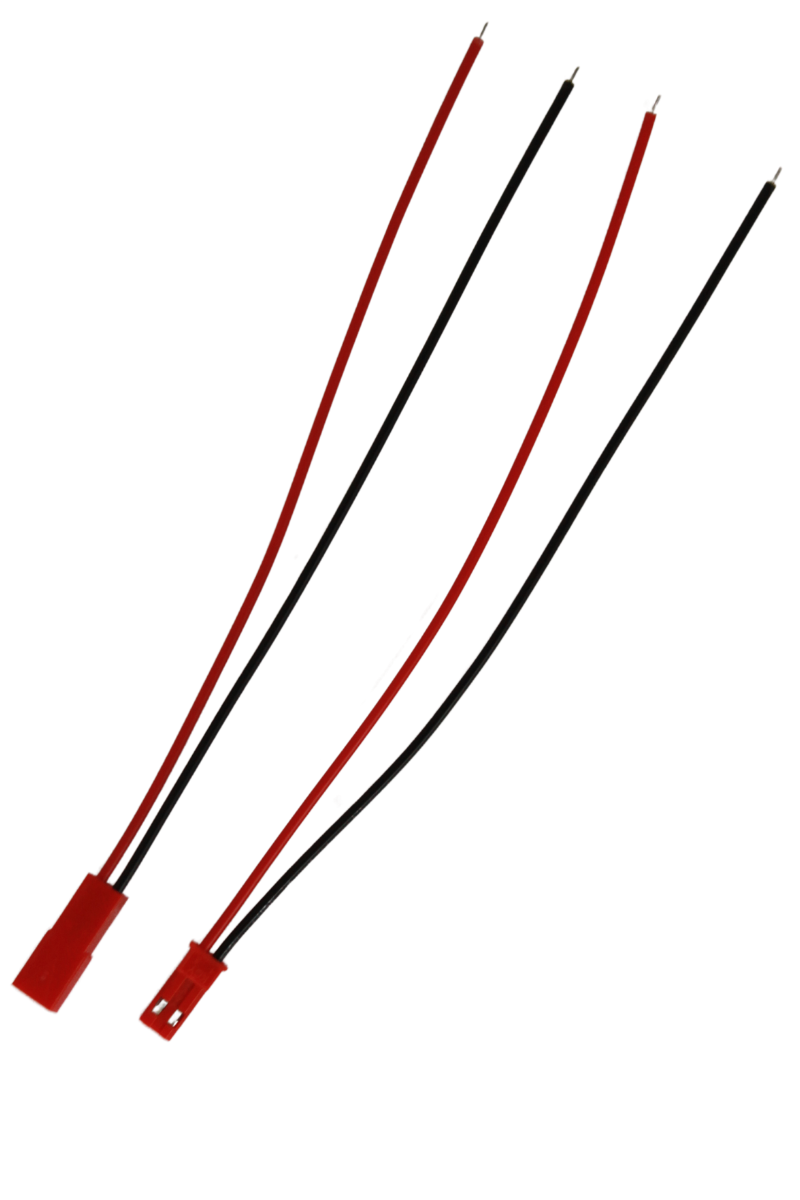 2 Pin JST Kablo Konnektör 2 li Soketli Dişi-Erkek Takım (5 Adet)