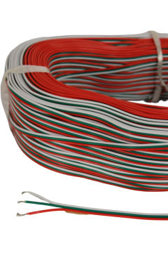 3 Pin JST Elektrik Kablosu 3'lü Şerit Led Kablo 3X0,22MM Kalaylı %100 Bakır Kordon Kablo 100M