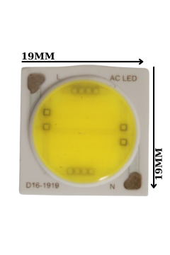 220 Volt 30 Watt Cob Led Beyaz 6500K 19X19MM