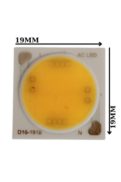 220 Volt 30 Watt Cob Led Gün Işığı 3000K 19X19MM