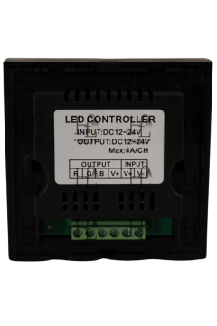 12-24V Duvar Tipi RGB Dokunmatik (Touch) Panel Denetleyici RGB Led Kontrol Ünitesi