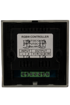 12-24V Duvar Tipi RGBW Dokunmatik (Touch) Panel Denetleyici RGB Led Kontrol Ünitesi
