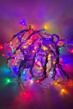 10 Metre RGB İp Led Yılbaşı Süsü IP65 Dış Mekan Eklenebilir Beyaz Kablolu Dekoratif Led Işık