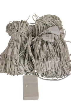 Ağ Led Işık 3x3 File Ağ Perde Led Işık RGB Animasyonlu Eklemeli Örümcek Ağı Işığı Yılbaşı Süsü