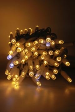 2X2 Metre Perde Led Işık 400 Ledli Eklenebilir IP65 Dış Mekan Gün Işığı Beyaz Flaşlı Dekoratif Led Işık Yılbaşı Süsü