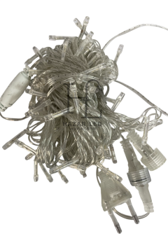 10 Metre Sarı (Amber) Beyaz Flaşlı İp Led Eklenebilir IP20 İç Mekan Dekoratif Led Işık Yılbaşı Süsü