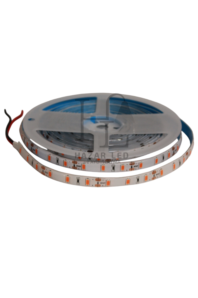12 Volt Grow (Full Spectrum) Şerit Led IP65 Dış Mekan Silikonlu Bitki Yetiştirme Ledi 5 Metre