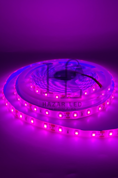 12 Volt Grow (Full Spectrum) Şerit Led IP65 Dış Mekan Silikonlu Bitki Yetiştirme Ledi 5 Metre