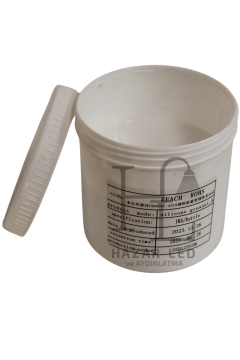 1 Kilogram Termal Macun Beyaz Isı Transfer Silikonu 1000 Gr Isı İletken Silikon Pasta