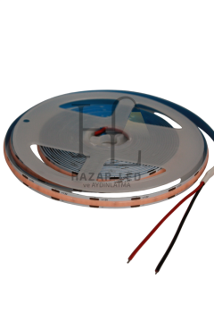 12V 8MM 320 Ledli Esnek Cob Şerit Led Mor IP20 5 Metre