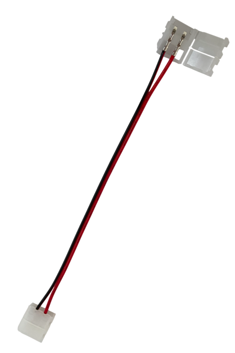 Şerit Led İçin İki Yönlü Hızlı Konnektör Kablo 2 Pin (5 Adet)