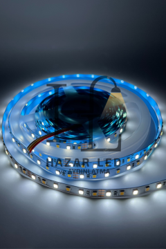 12 Volt 2835 SMD 120 Ledli Tunable Çift Renkli Şerit Led CCT IP20 İç Mekan 5 Metre