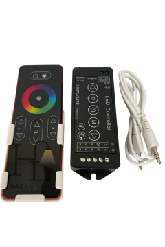 12-24 Volt 18 Amper RGBW Touch Dokunmatik Led Kontrol Cihazı Ses ve Müzik Kumandası