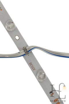 12 Volt 12 Ledli Led Bar Backlight Mercekli Alüminyum Çubuk Led Beyaz 1M