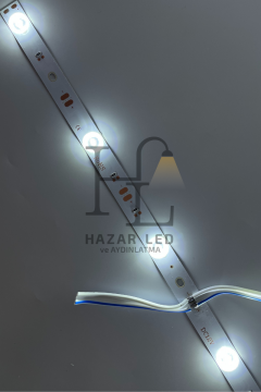 12 Volt 12 Ledli Led Bar Backlight Mercekli Alüminyum Çubuk Led Beyaz 1M