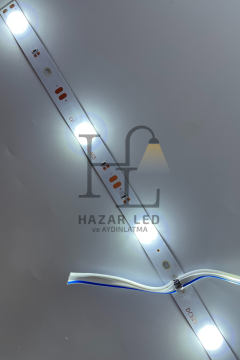 12 Volt 12 Ledli Led Bar Backlight Mercekli Alüminyum Çubuk Led Beyaz 1M